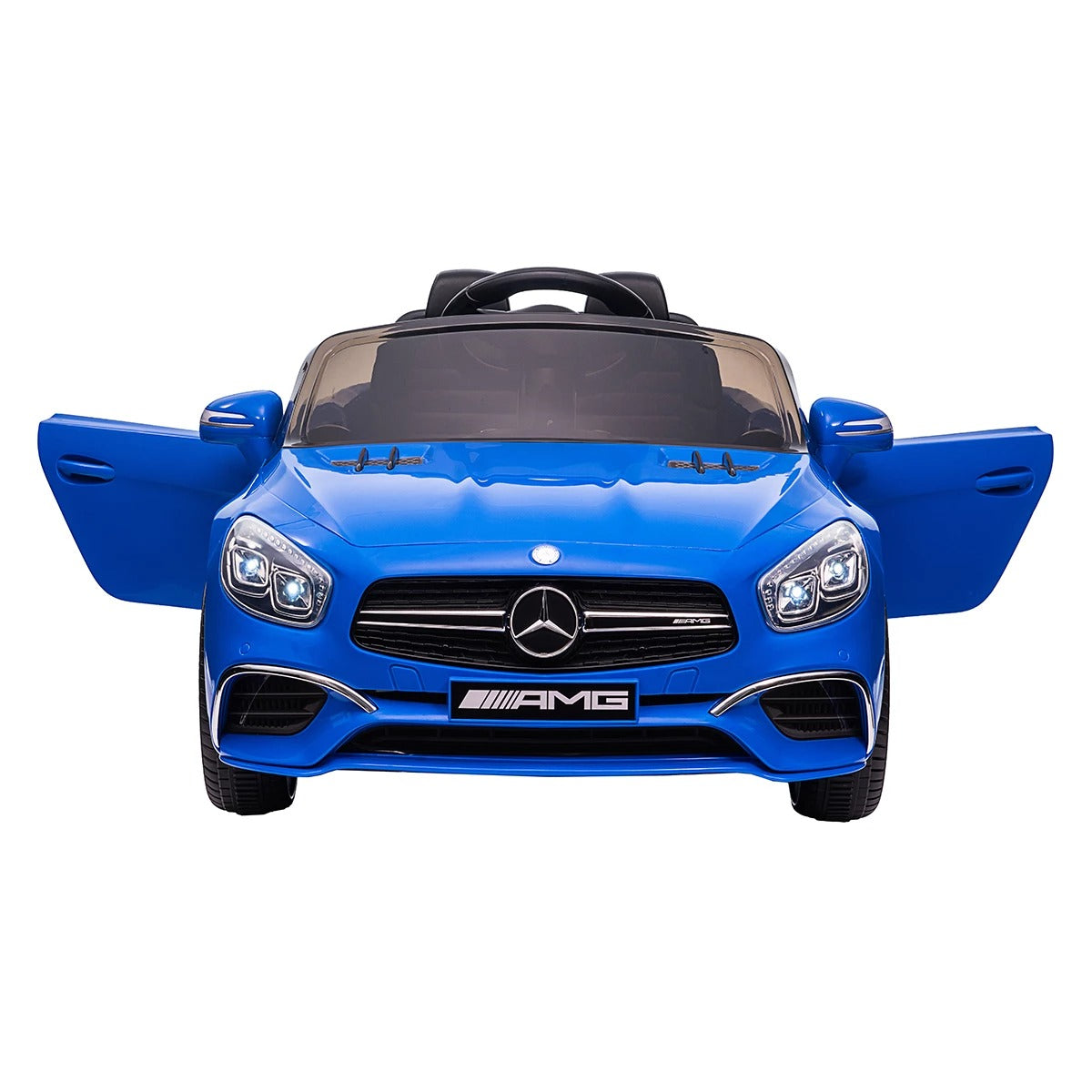 Mercedes SL65 AMG Kids 12v Electric Ride On Car - Blue