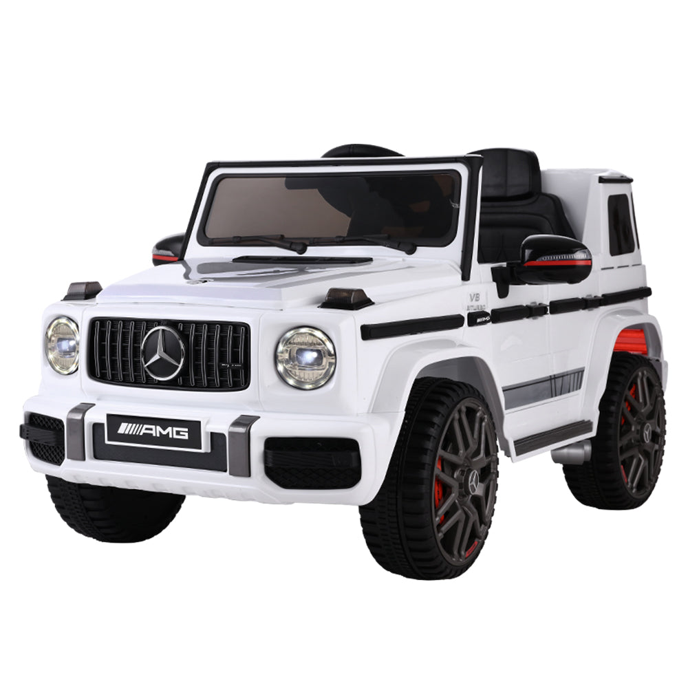 Mercedes-Benz Licensed AMG G63 Electric Ride On Car- White