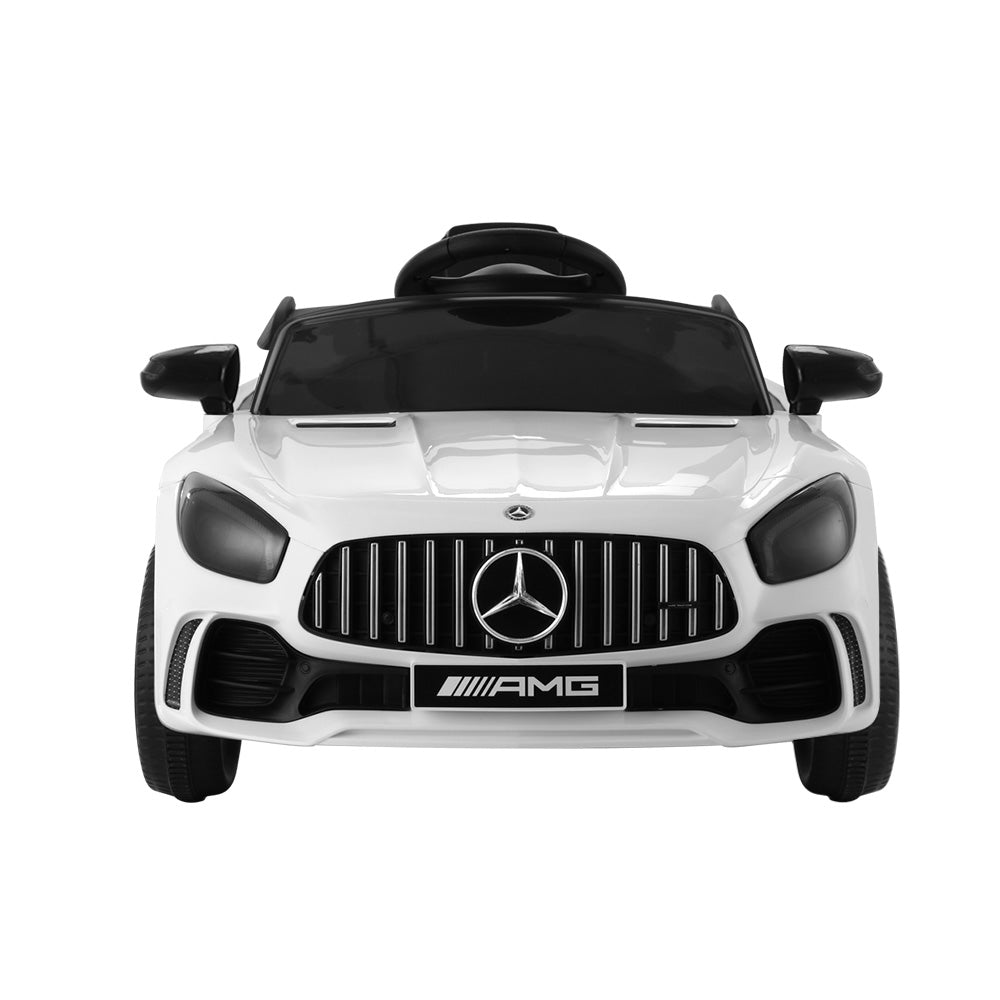 Mercedes-Benz AMG GTR Licensed Electric Ride On Car - White