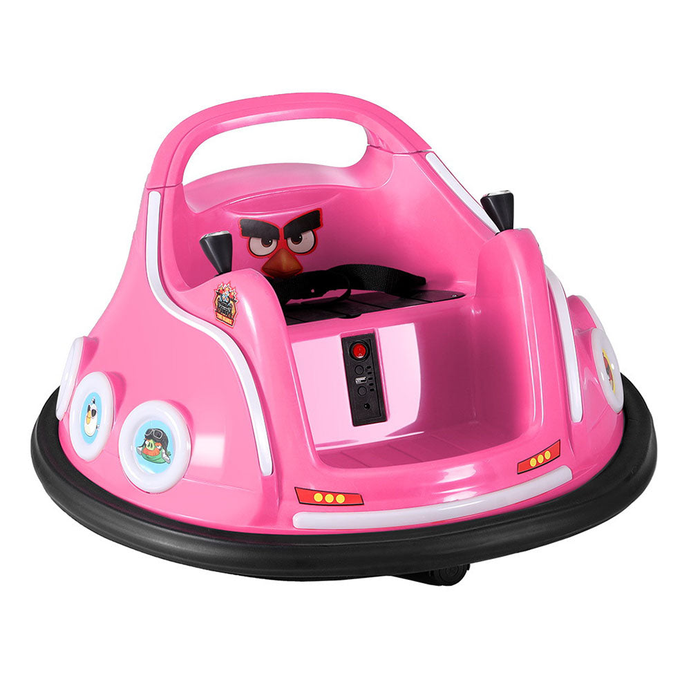 Angry Birds Kids Ride On Bumper Car - Pink