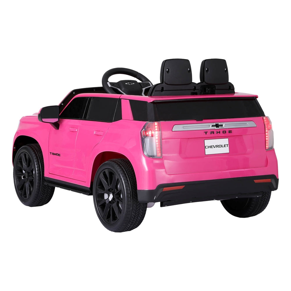 Chevrolet Tahoe Electric Kids Ride On Car - Pink