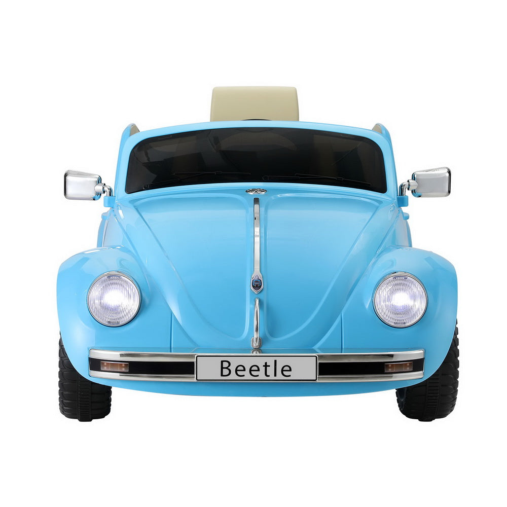 Volkswagen Beetle Electric Kids Ride On Car - Blue