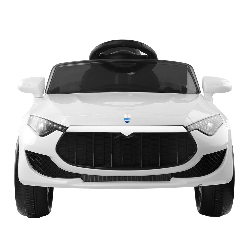Rigo Maserati inspired Kids Electric Ride On -  White