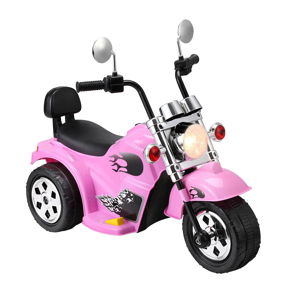 Rigo Kids Electric Ride On Motorcycle - Pink