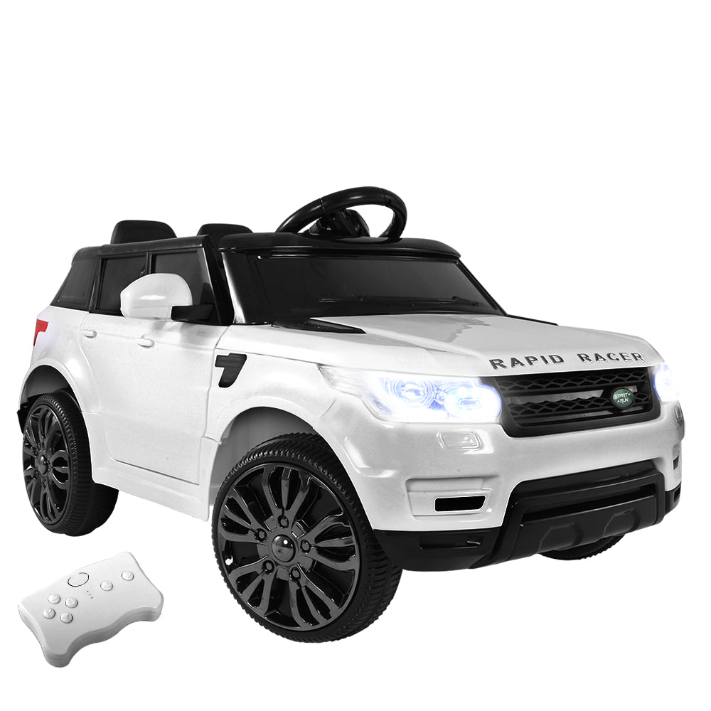 Rigo Kids Range Rover-inspired Electric Ride On Car - White