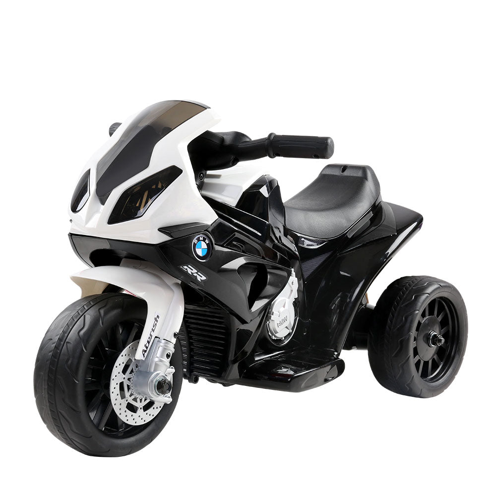 BMW Licensed S1000RR Electric Ride On Police Motorcycle - Black