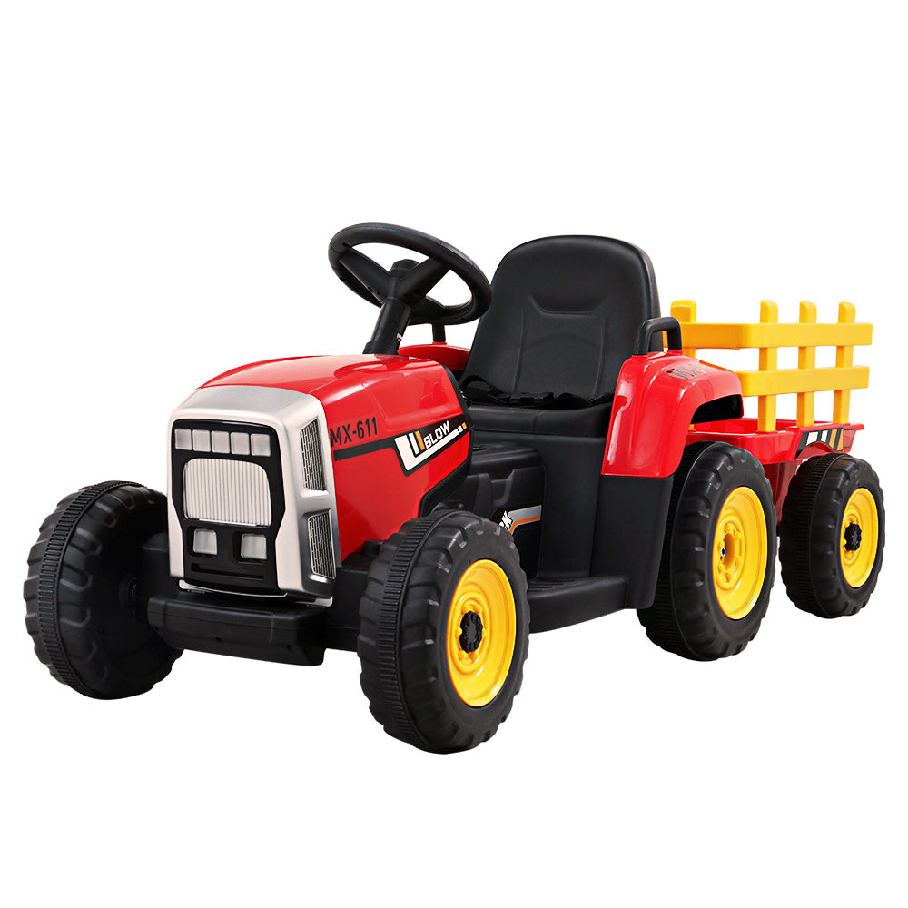 Rigo Kids Electric Ride On Tractor - Red