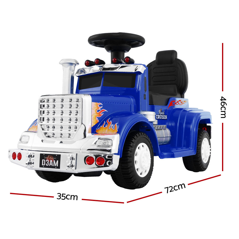 Rigo Kids Electric Ride On Truck - Blue