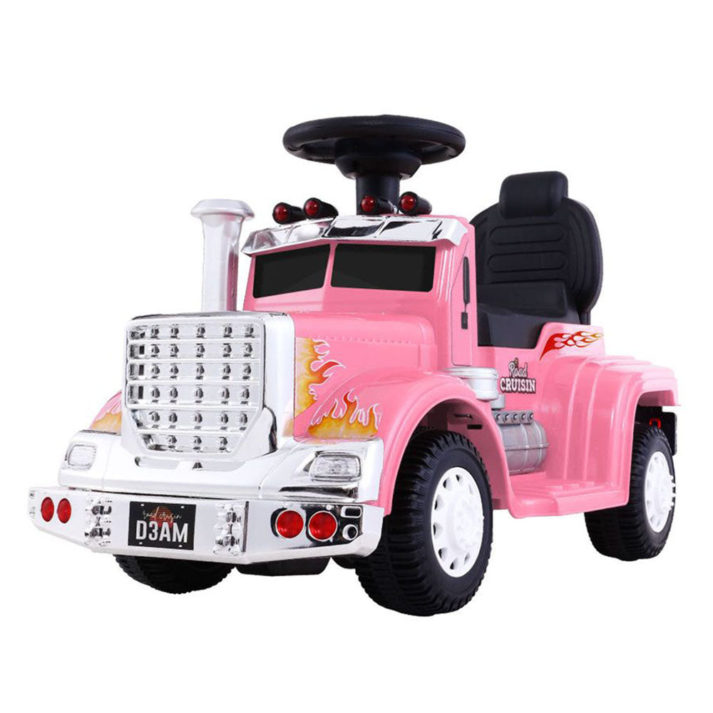 Rigo Kids Electric Ride On Truck - Pink