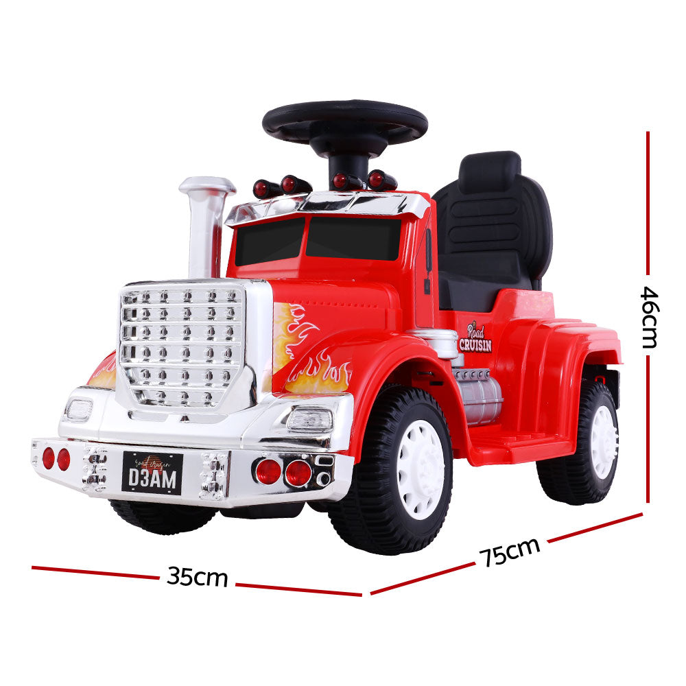 Rigo Kids Electric Ride On Truck - Red