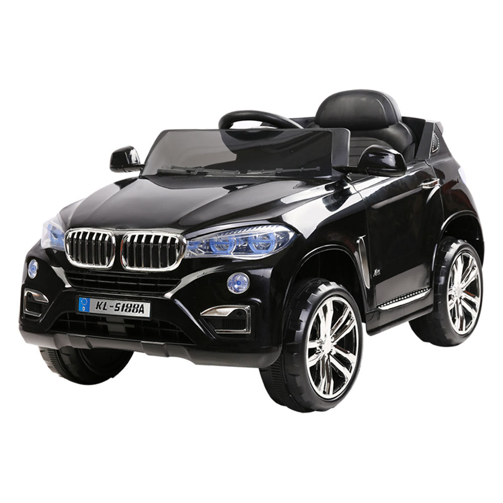 Rigo Kids Electric Ride On Car BMW-Inspired X5  SUV - Black