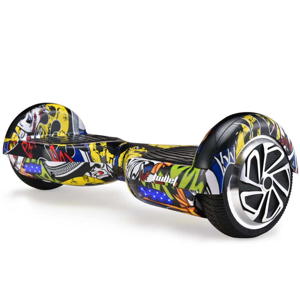Bullet SX-3000 Series III Electric Hoverboard Scooter - Hiphop Colourfull
