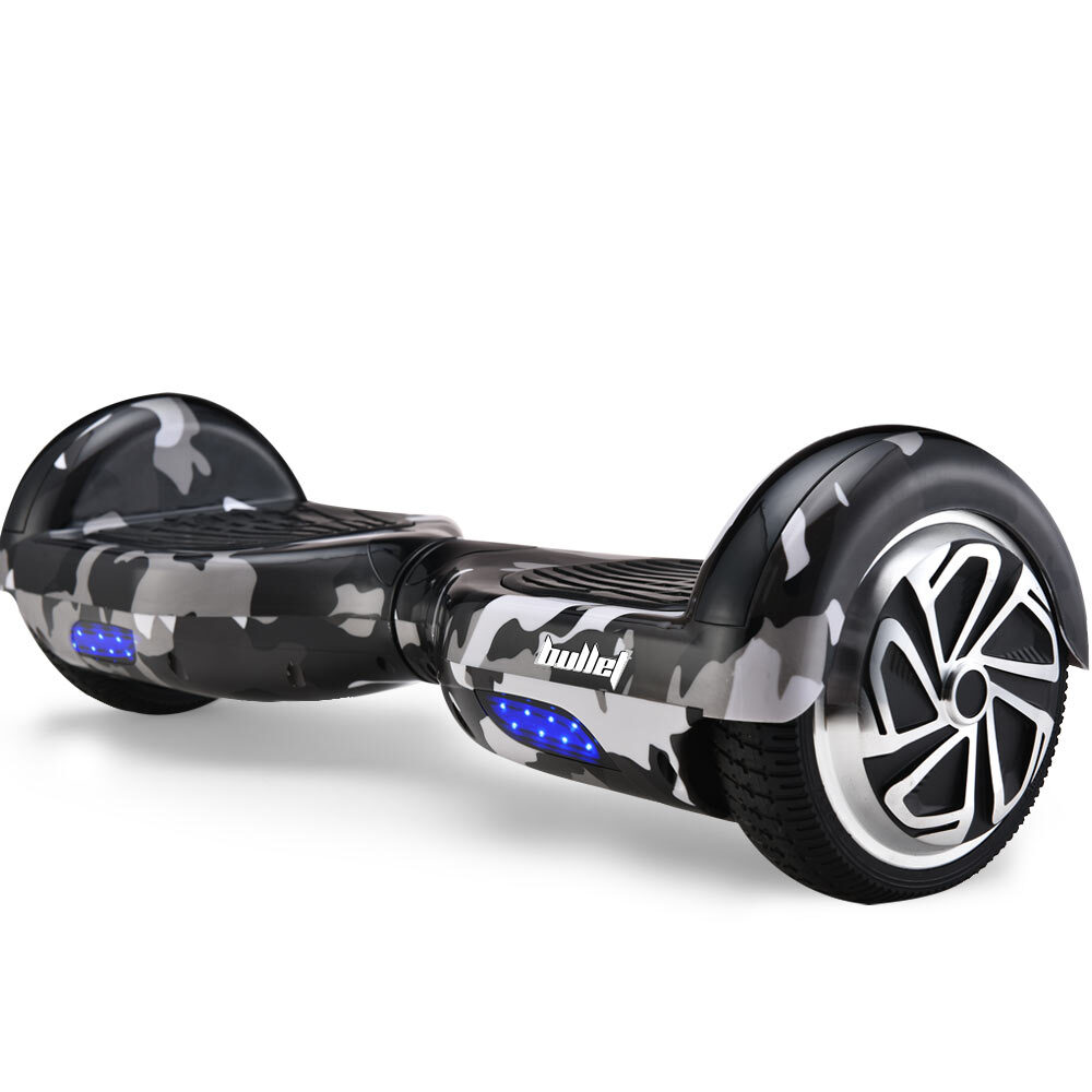 Bullet SX-3000 Series III Electric Hoverboard Scooter - Camo Grey