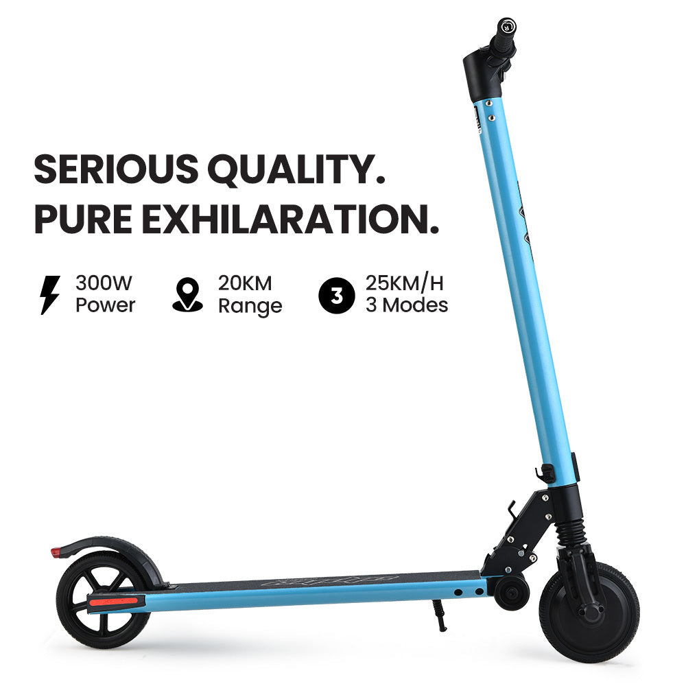 Electric Scooter- ALPHA Peak 300W - Blue