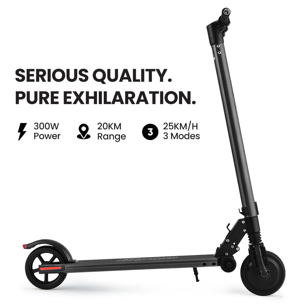 Electric Scooter- ALPHA Peak 300W - Black
