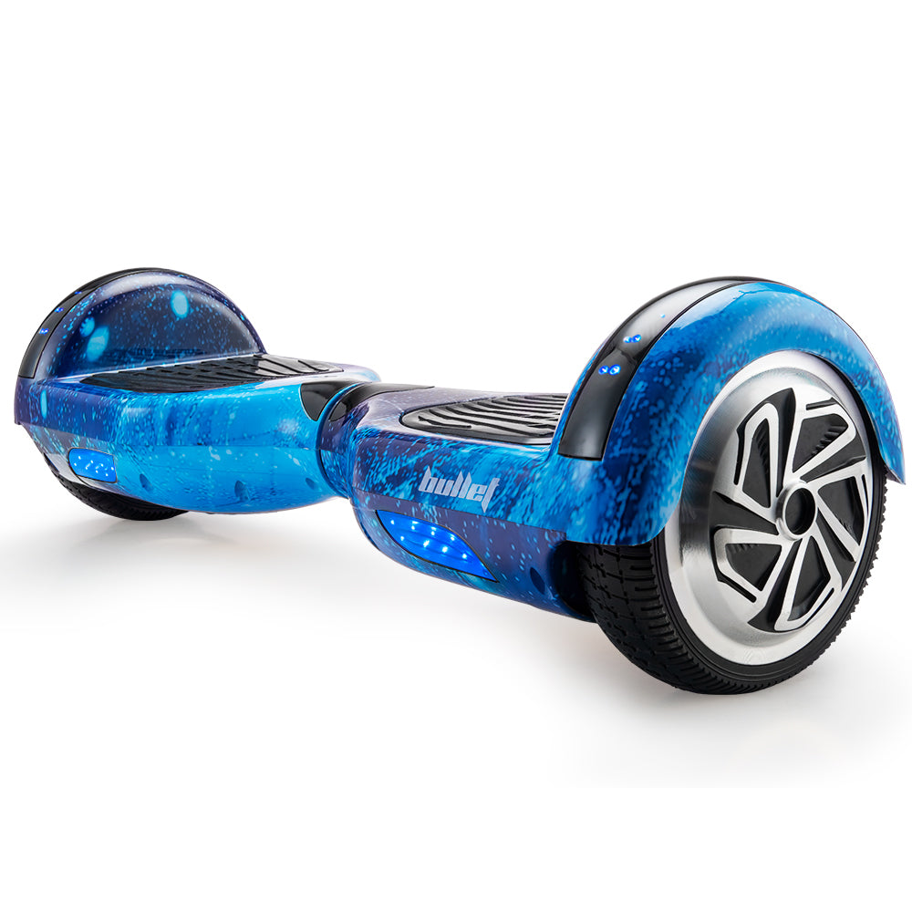 Bullet SX-3000 Series III Electric Hoverboard Scooter - Blue Galaxy