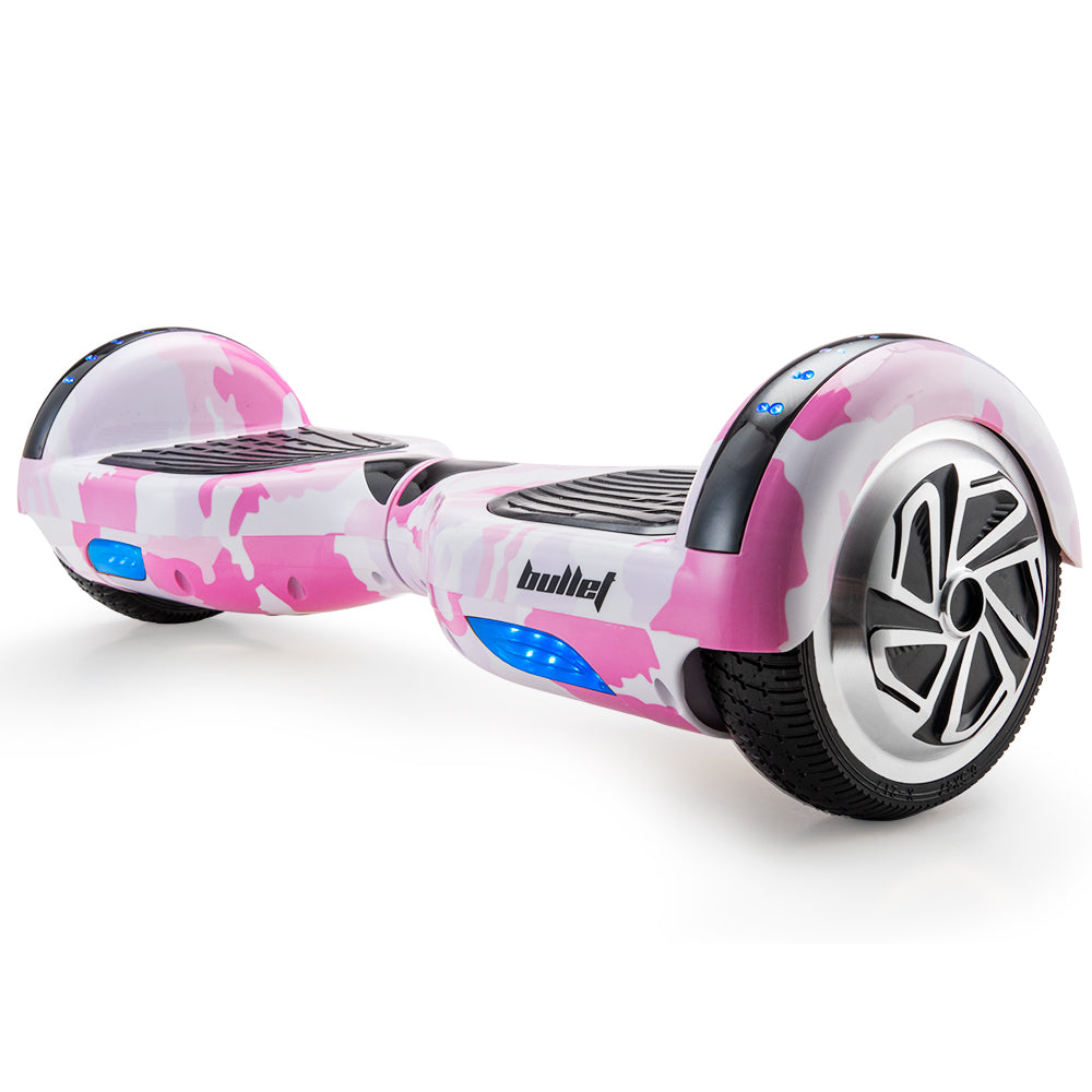 Bullet SX-3000 Series III Electric Hoverboard Scooter - Pink Camo