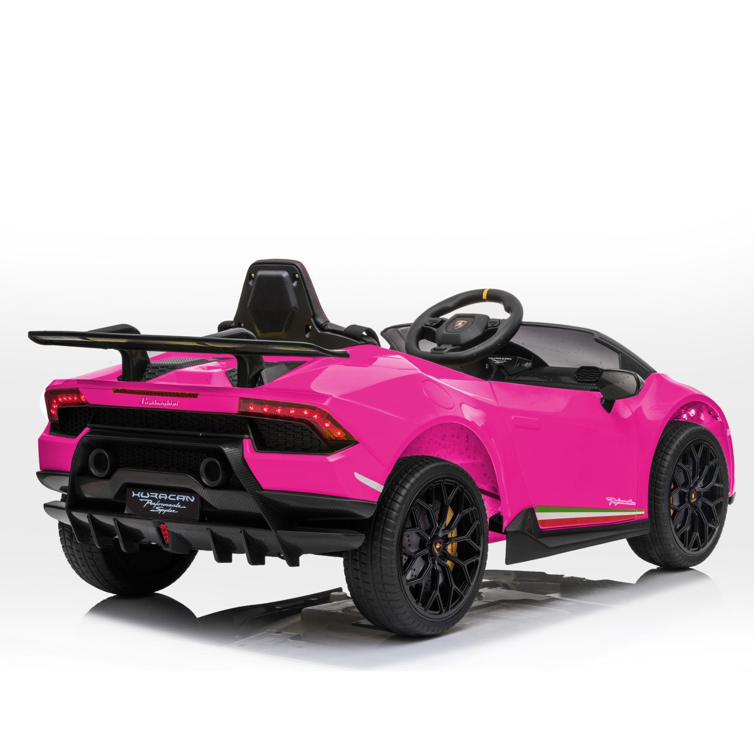 Kahuna Lamborghini Performante Kids Electric Ride On - Pink