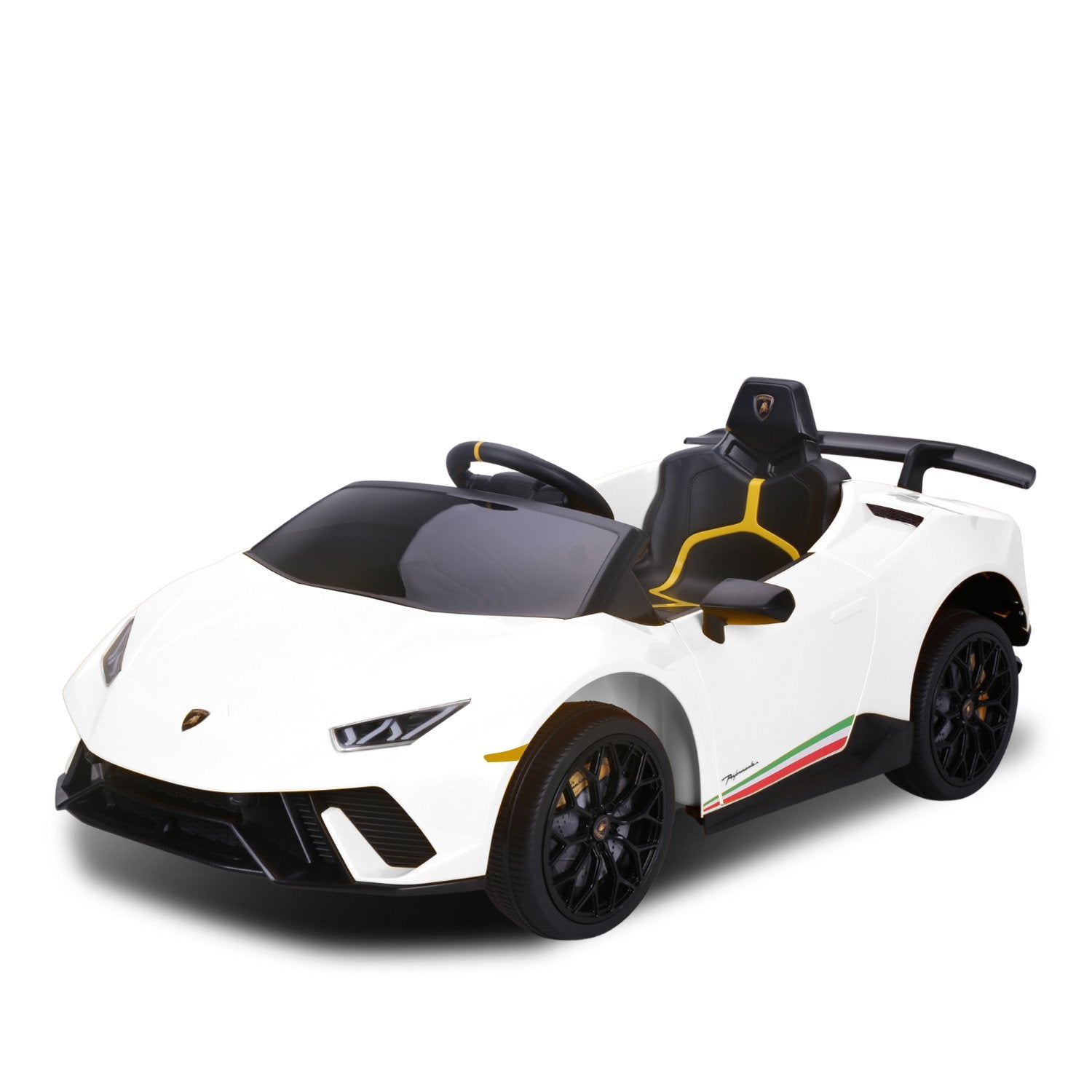 Kahuna Lamborghini Performante Kids Electric Ride On - White