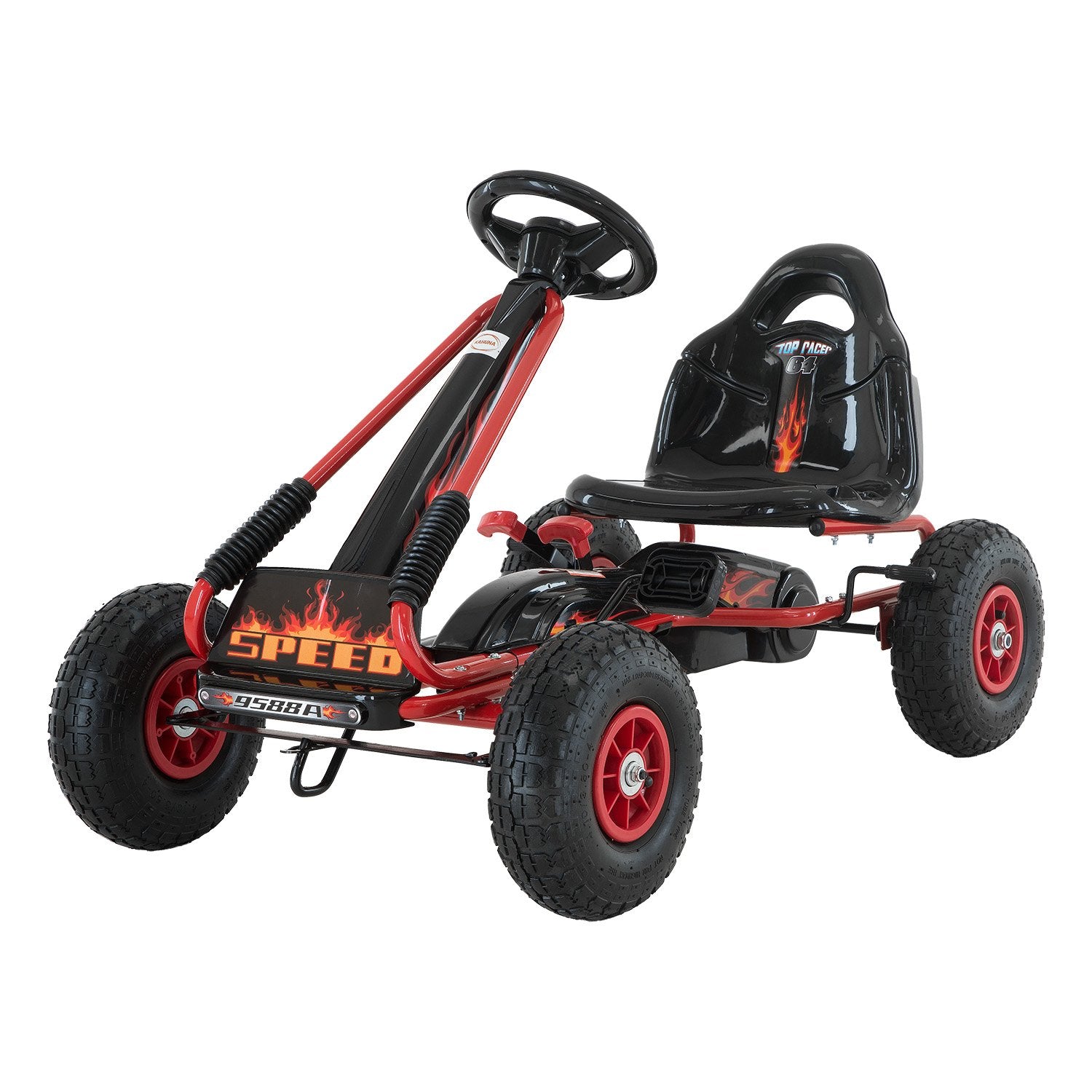 Kahuna G95 Kids Ride On PedalGo Kart - Red