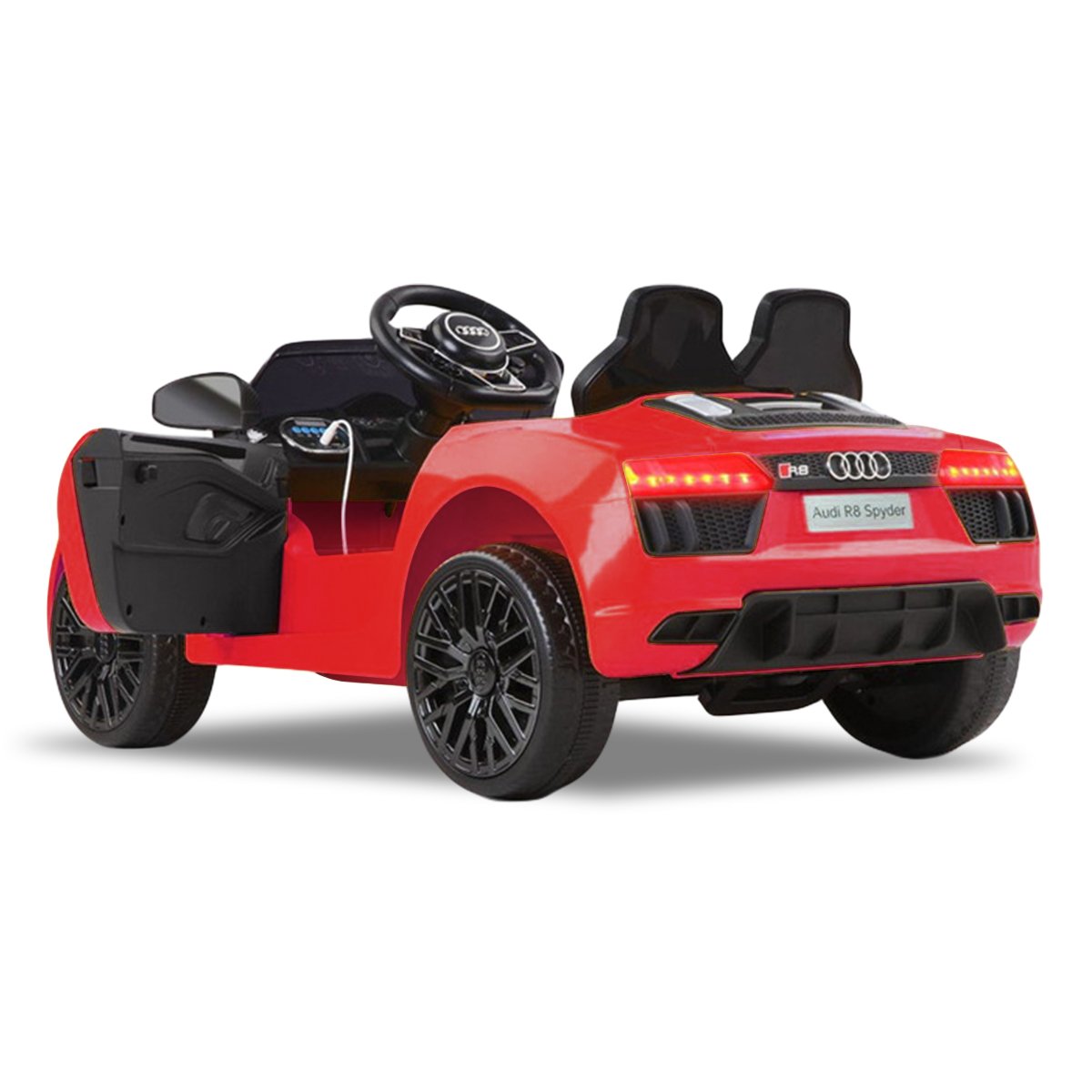 Audi Licensed R8 Spyder Electric Ride On Car - Red