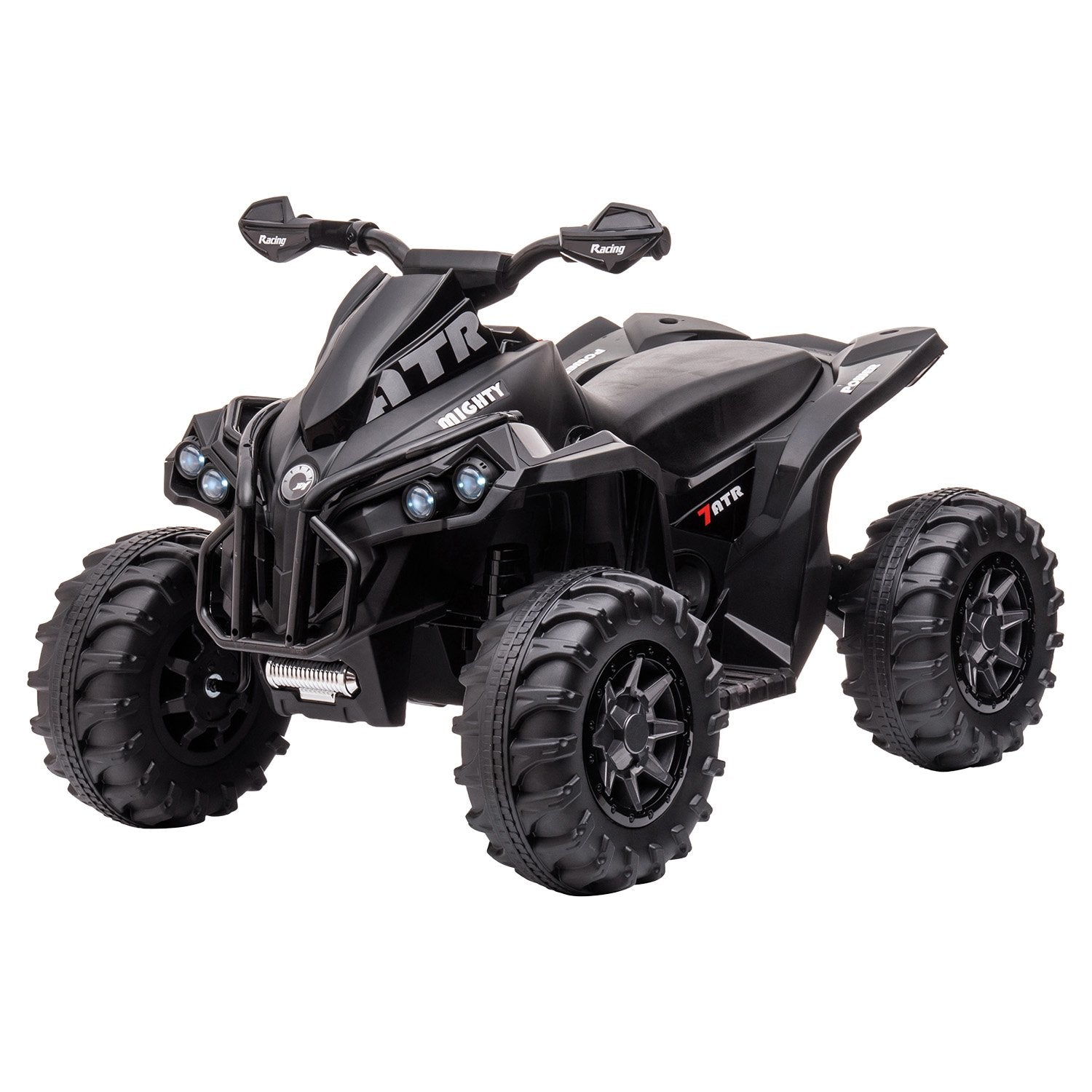 Black ATV childrens ride-on toy