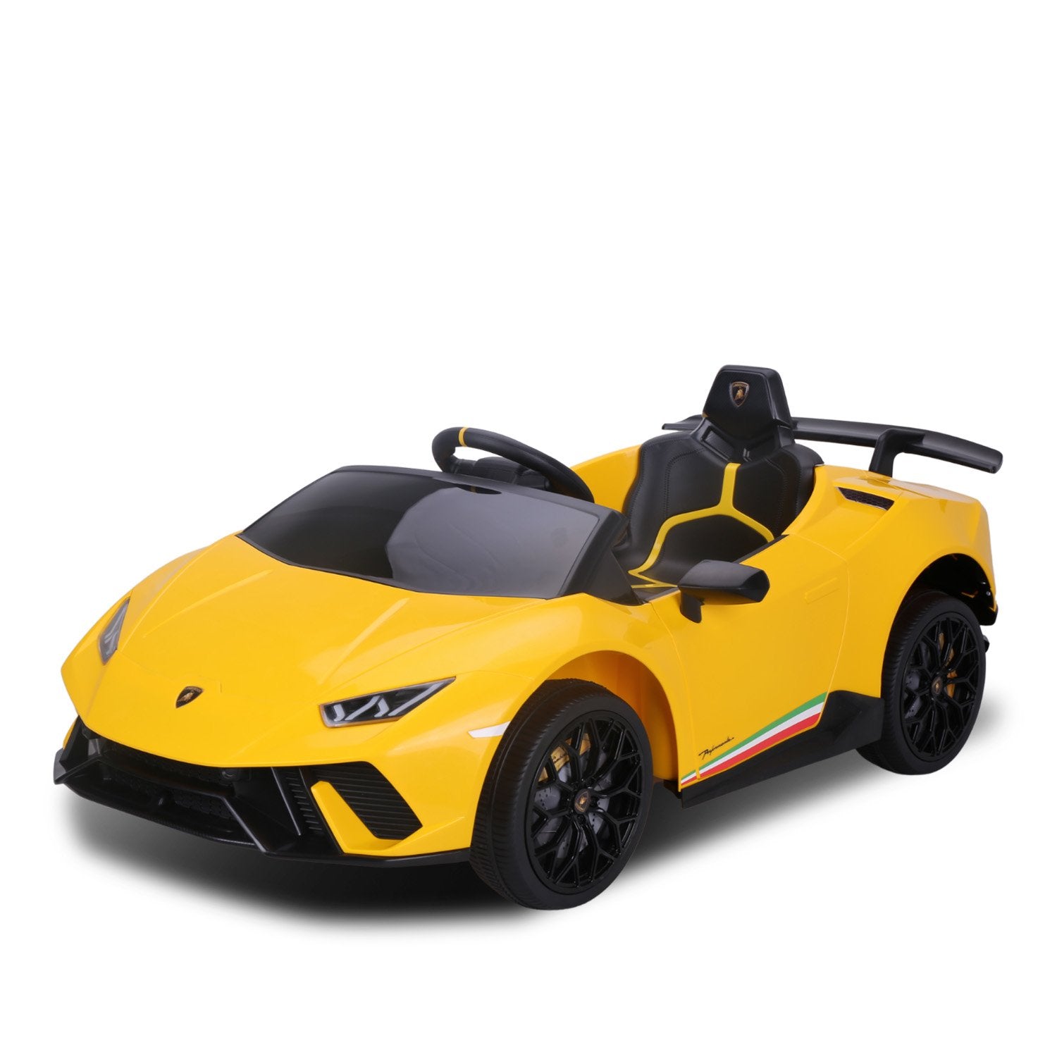 Yellow Lamborghini Kids ride-on car