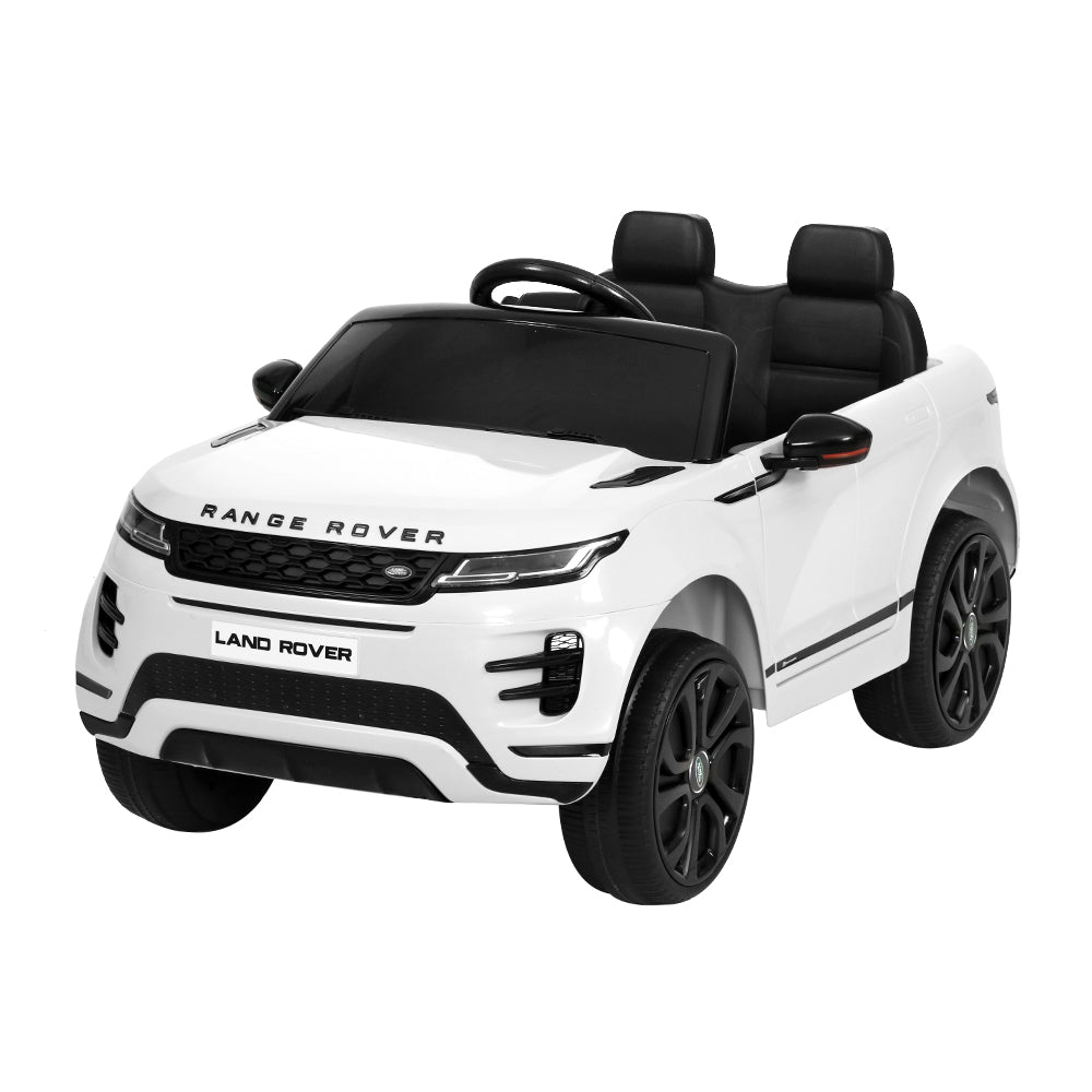 White Land Rover Ride-on kids car