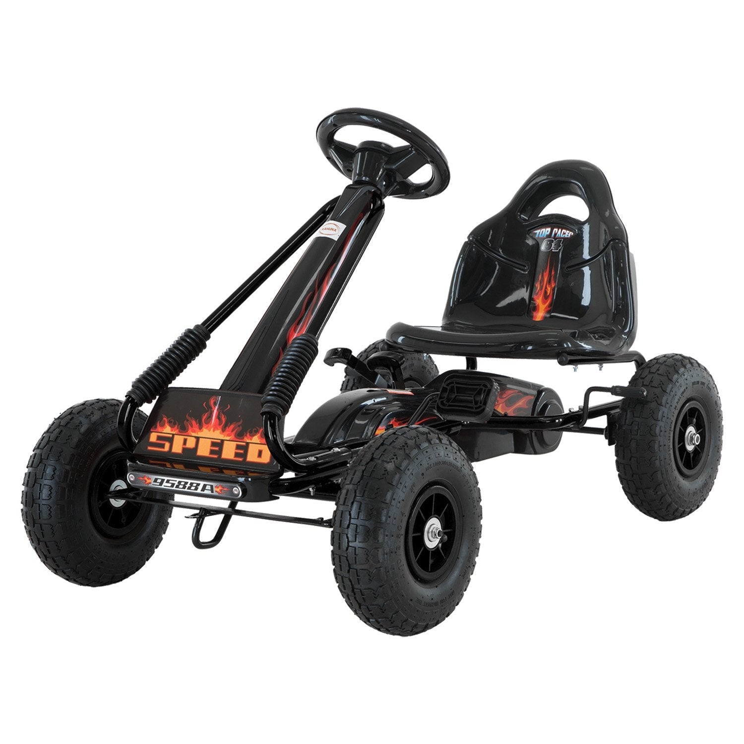 Black Pedal Go Karts
