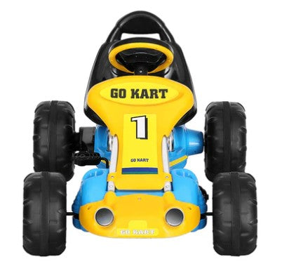 Pedal Powered Childrens Go-Kart - Blue