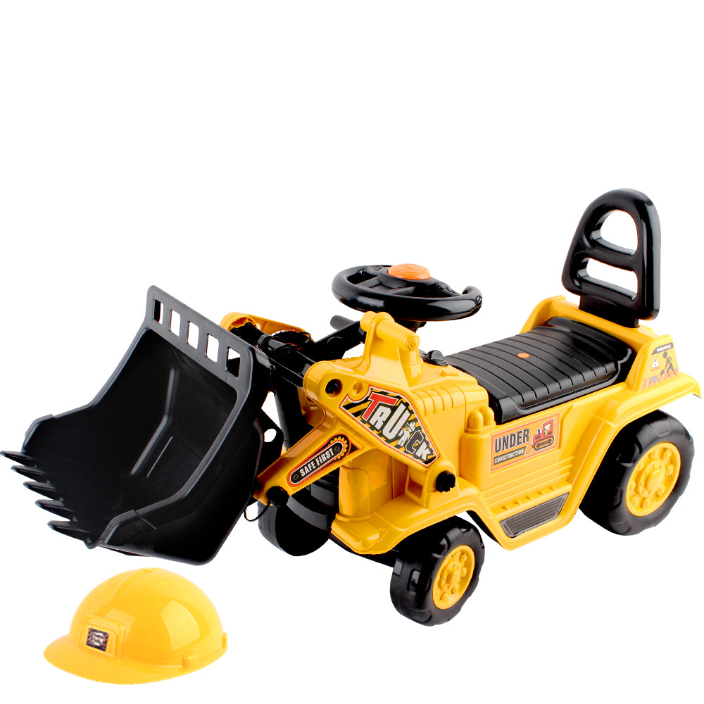 Keezi Kids Bulldozer Sandpit Digger - Yellow