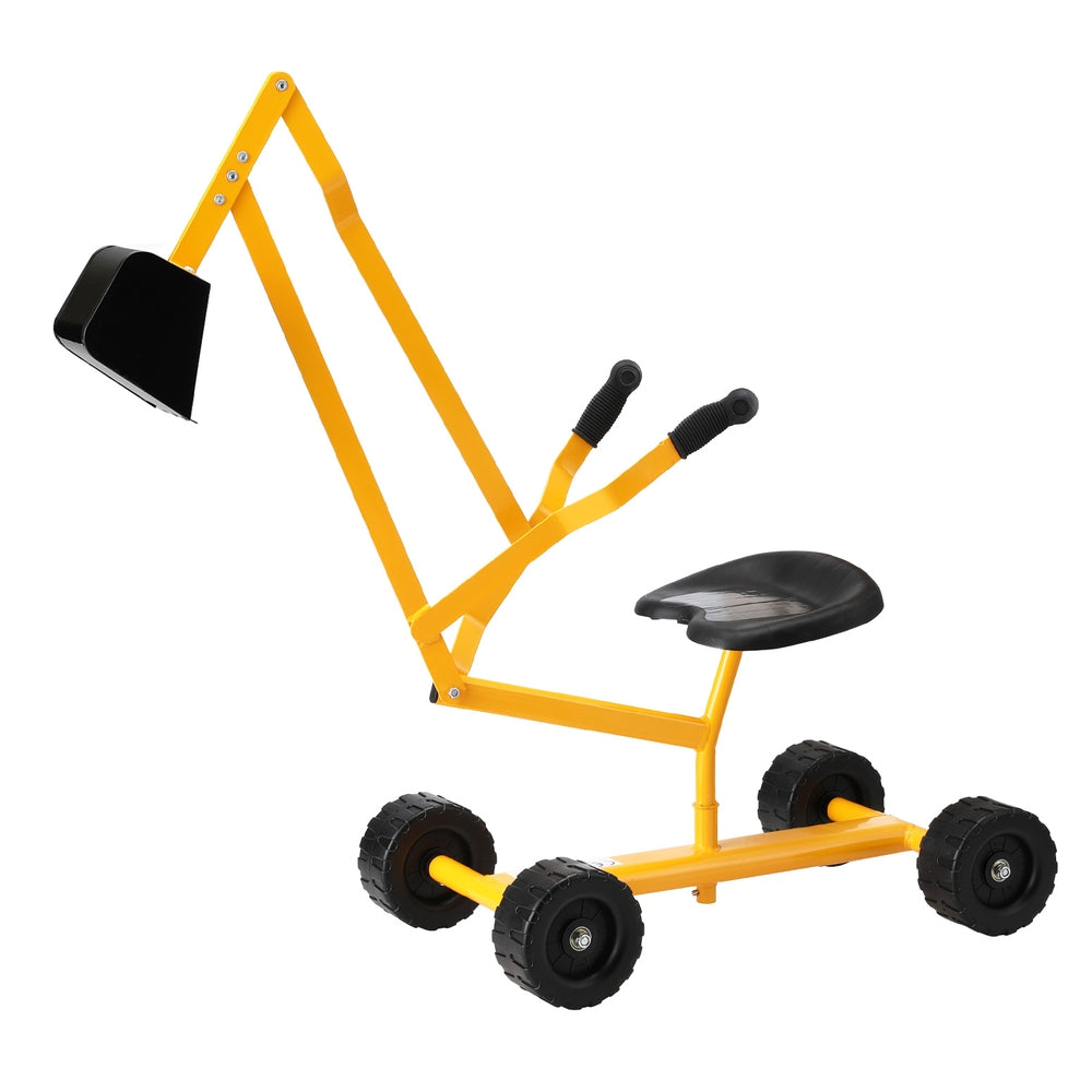 Keezi Kids sandpit Digger/Excavator - Yellow