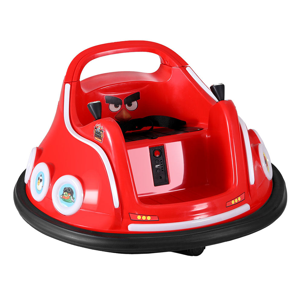 Angry Birds Kids Ride On Bumper Car - Red