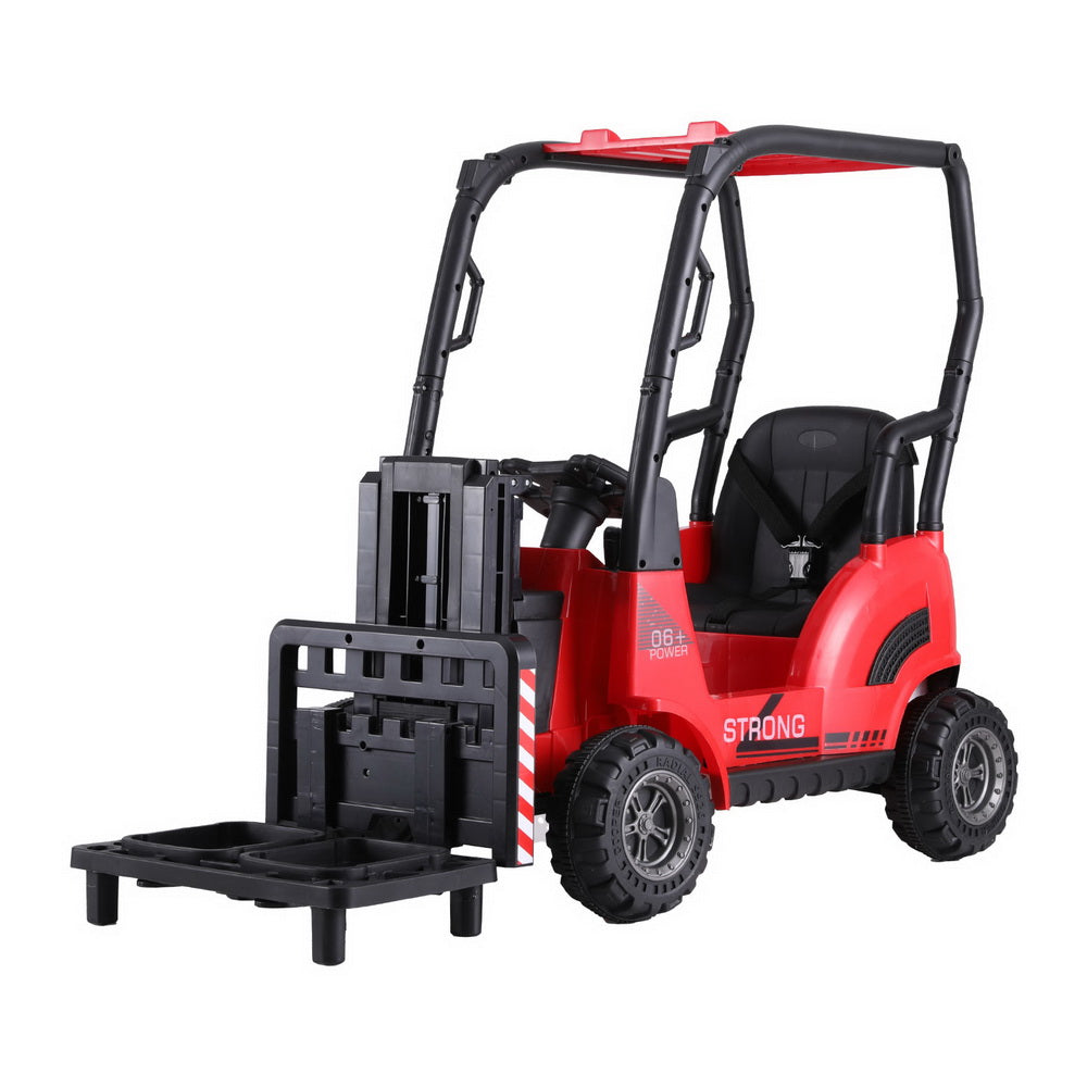 Rigo Kids Electric Ride On Car Forklift Loader - Red