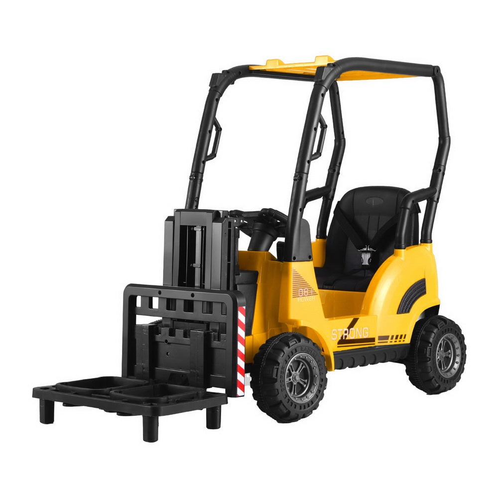 Rigo Kids Electric Ride On Car Forklift Loader - Yellow
