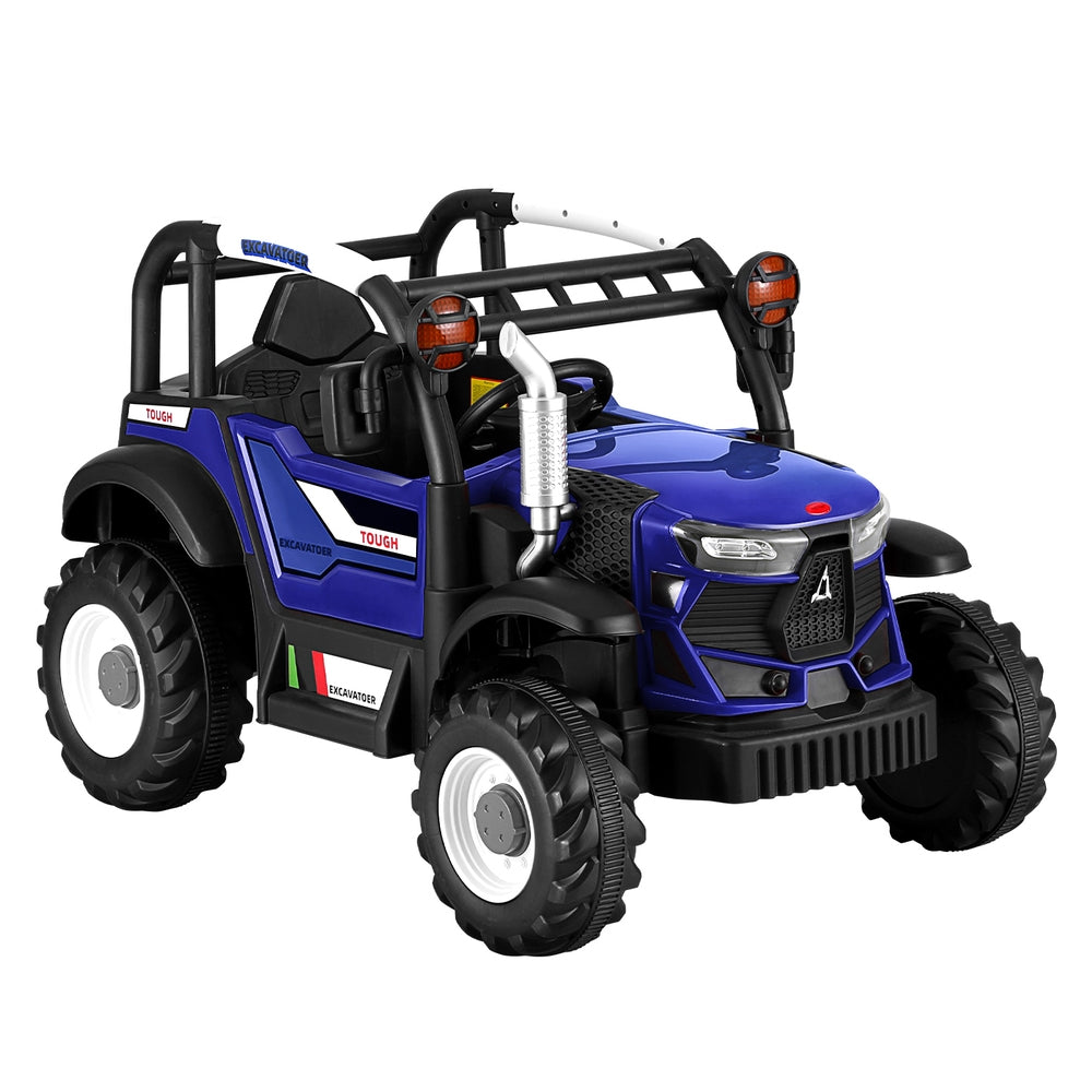 Rigo kids electric ride on Off road tractor - Blue