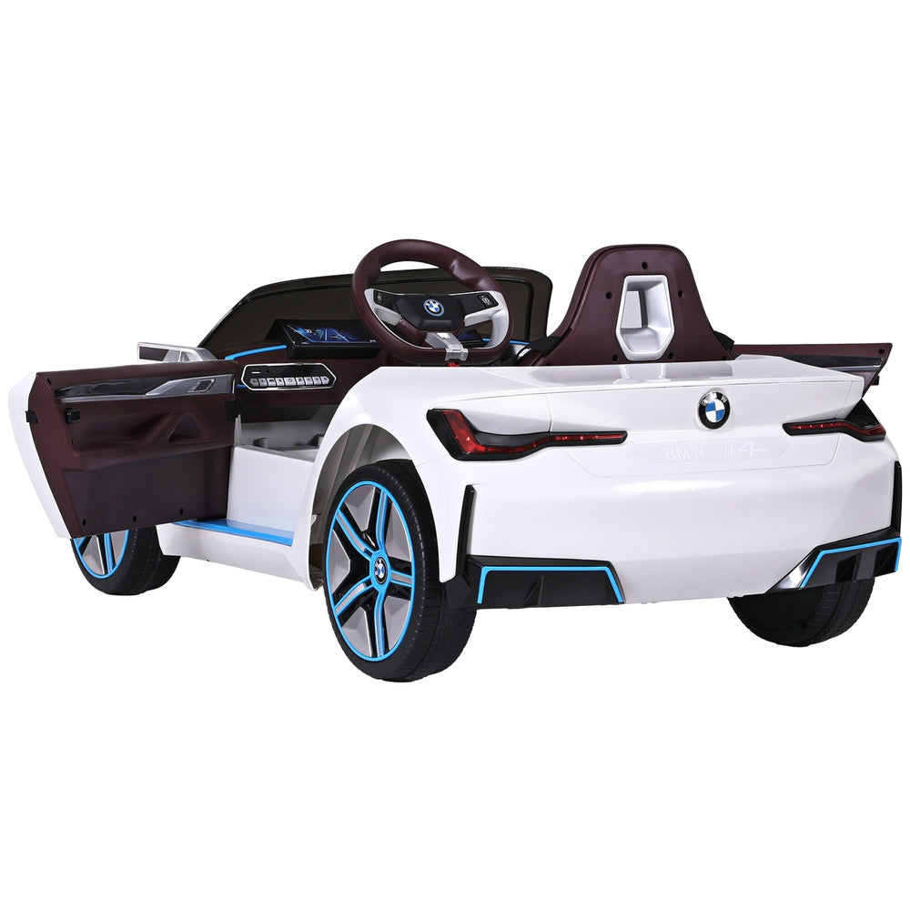 BMW Licensed I4 Sports Ride On Car - White