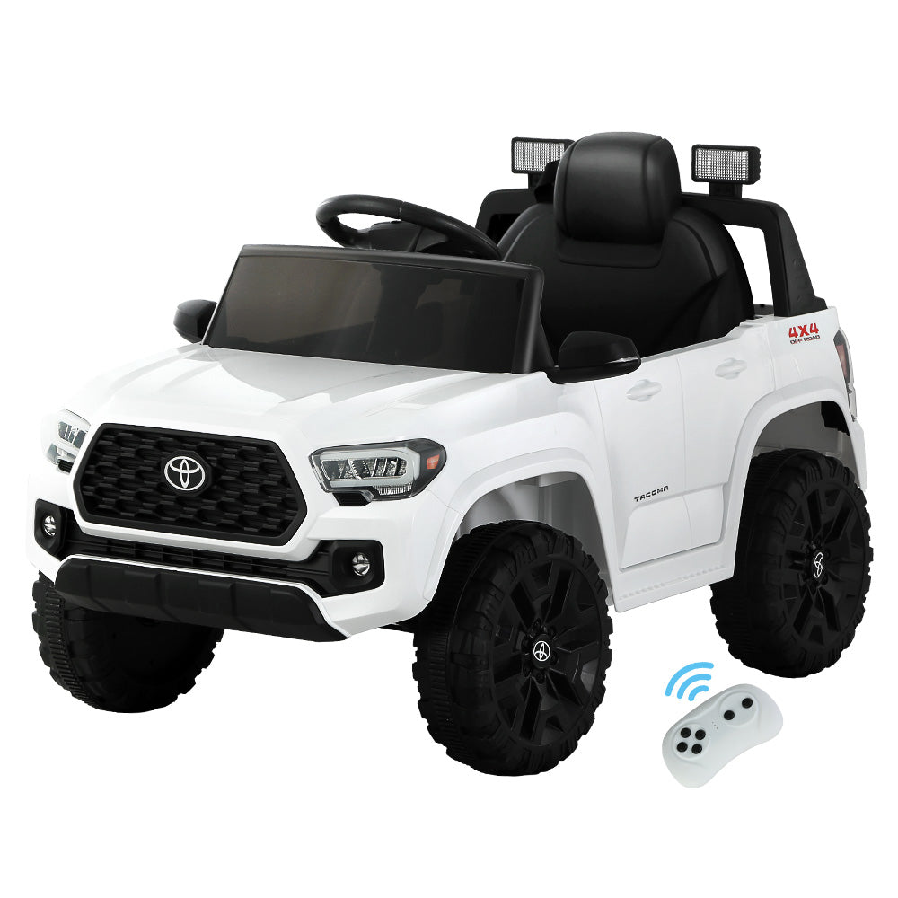 Toyota Tacoma Off Road Electric Ride On Car  - White