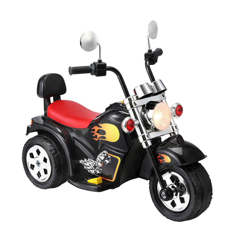 Rigo Kids Electric Ride On Motorcycle - Black