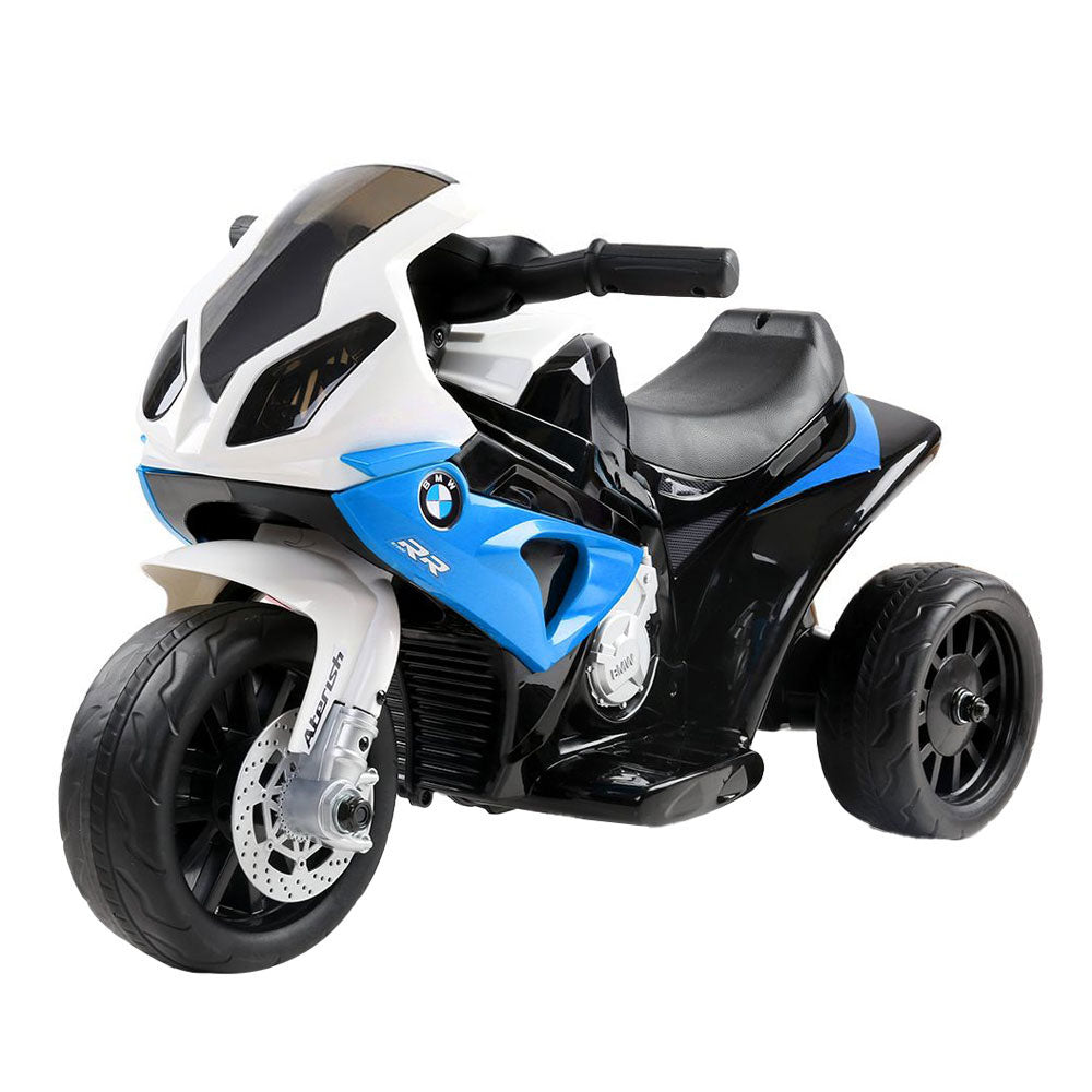 BMW Licensed S1000RR Electric Ride On Police Motorcycle - Blue