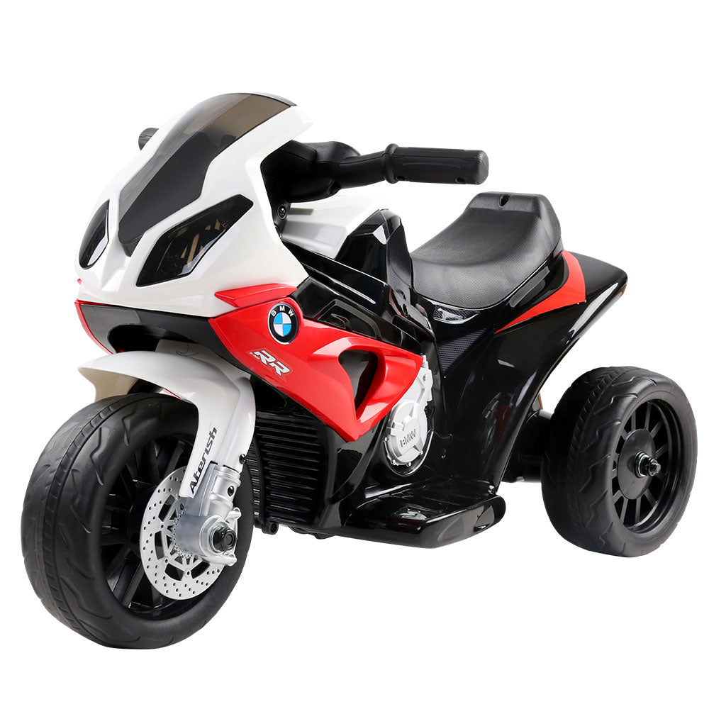 BMW Licensed S1000RR Electric Ride On Police Motorcycle - Red