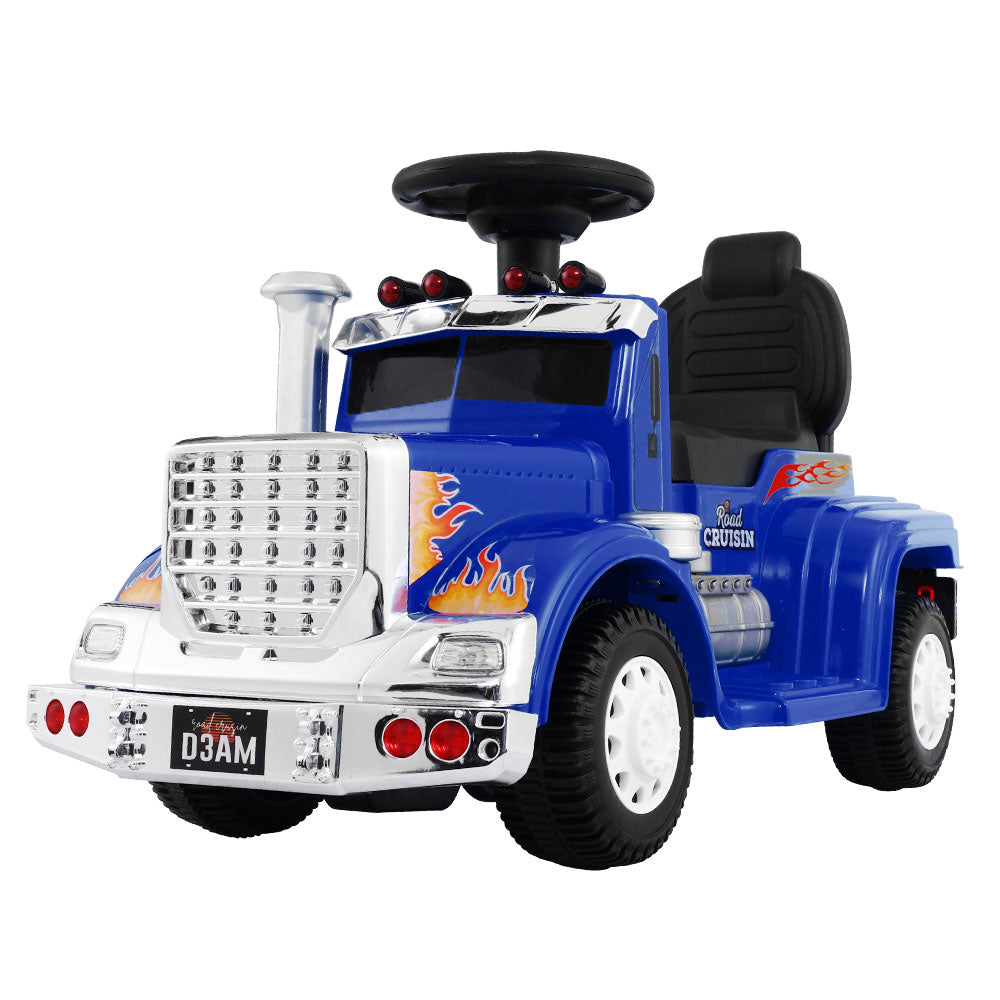 Rigo Kids Electric Ride On Truck - Blue