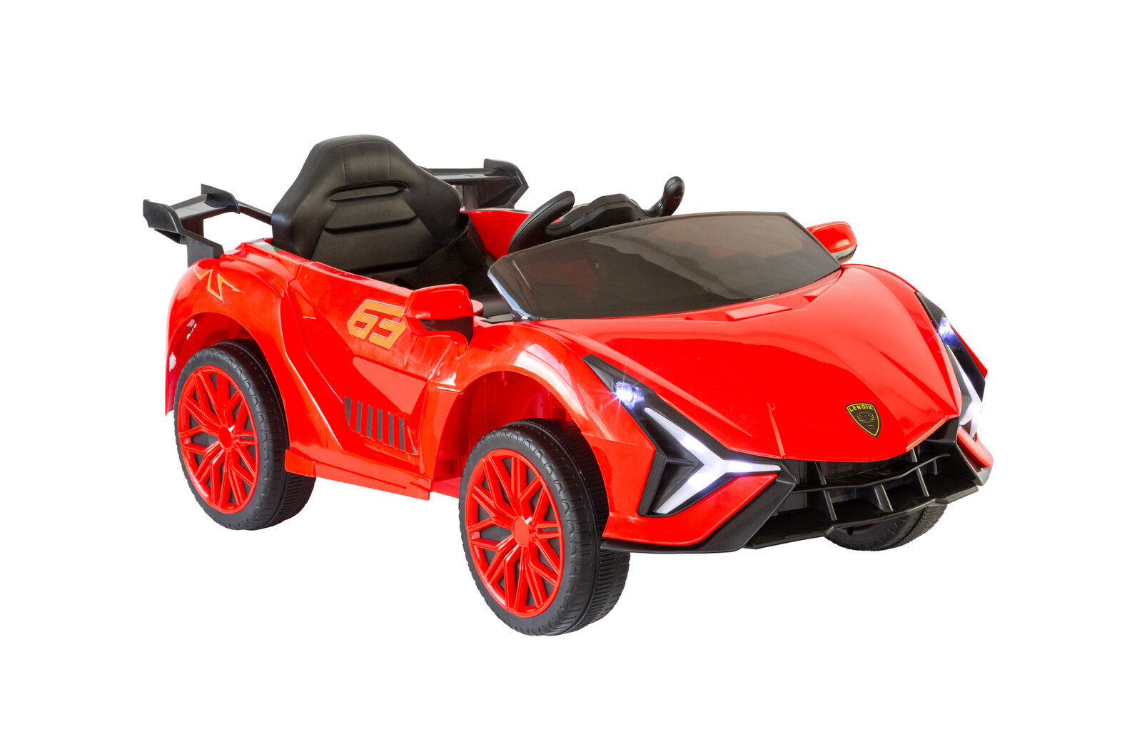 Classic Supercar Electric Ride-On Car - Ferrari Inspired Red