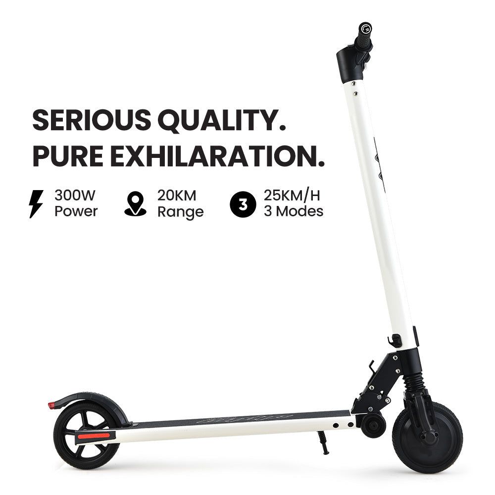 Electric Scooter- ALPHA Peak 300W - White