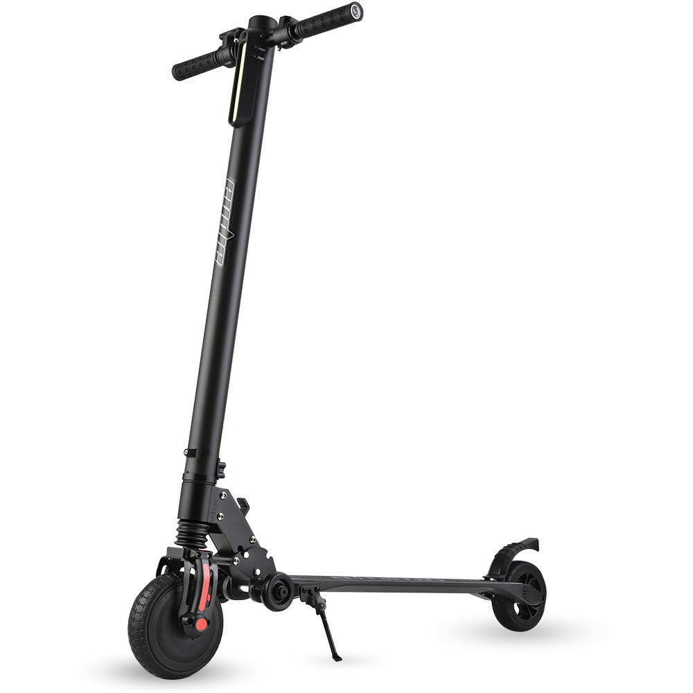 Electric Scooter- ALPHA Carbon Gen III Ultra-light 300W - Black/Red