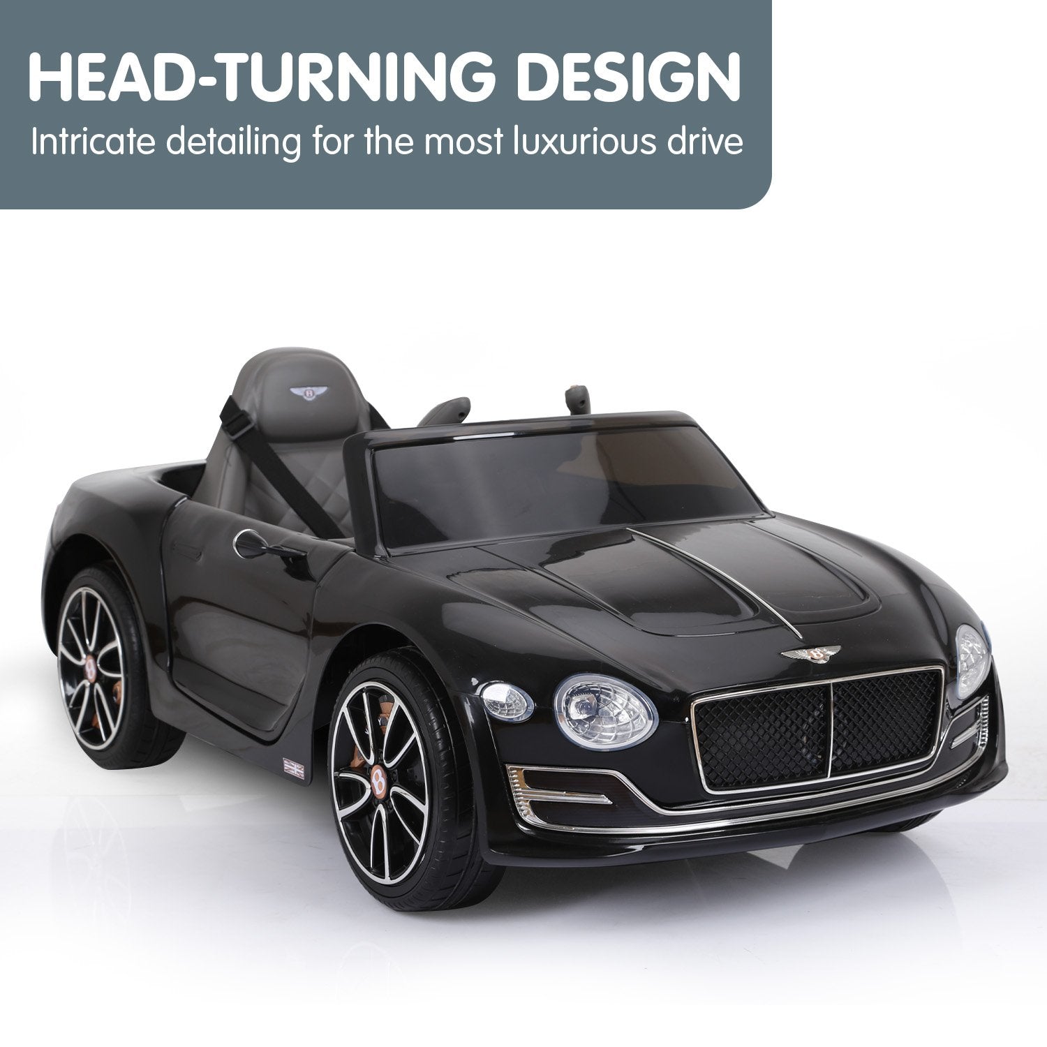 Kahuna Bentley Electric Kids Ride On Car - Black