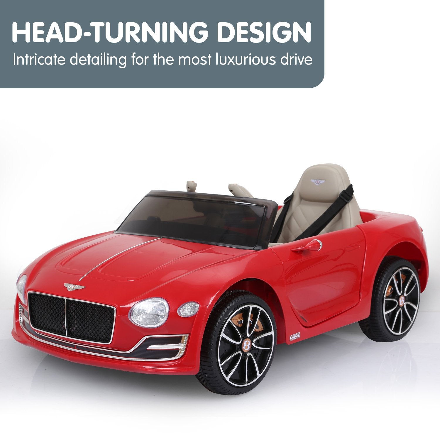 Kahuna Bentley Electric Kids Ride On Car - Red