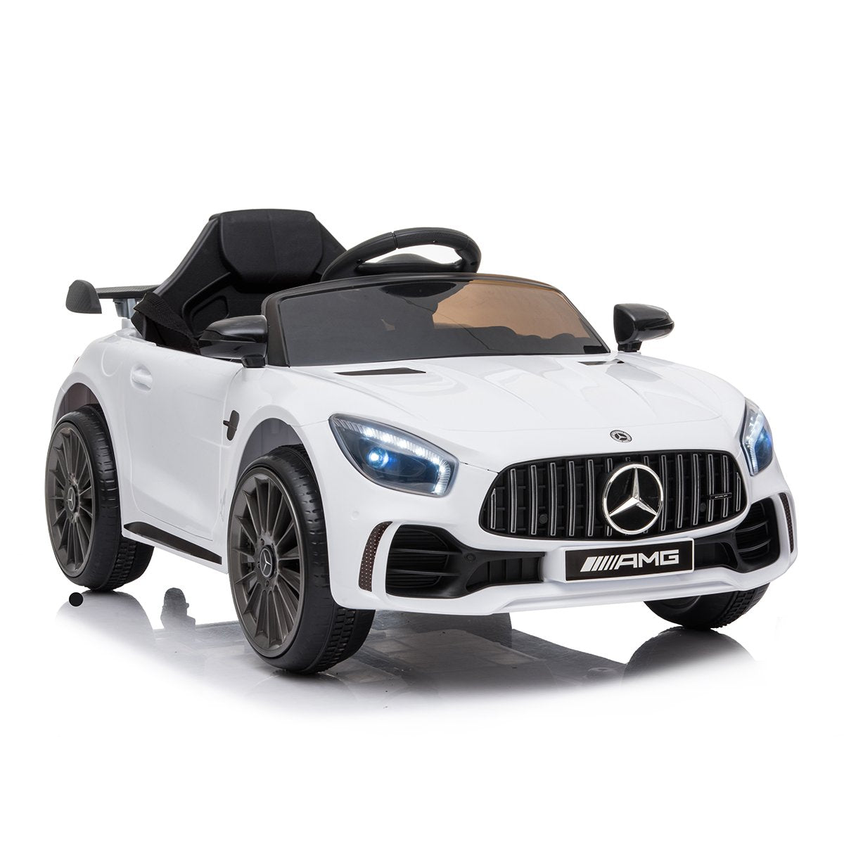 Kahuna Mercedes Benz AMG GTR Licensed Kids Electric Ride On Car - White