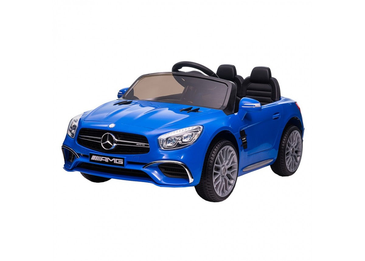 Mercedes SL65 AMG Kids 12v Electric Ride On Car - Blue